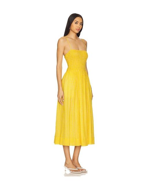 Ciao Lucia Yellow Mael Dress