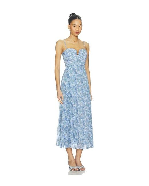 Astr Blue Bayley Dress