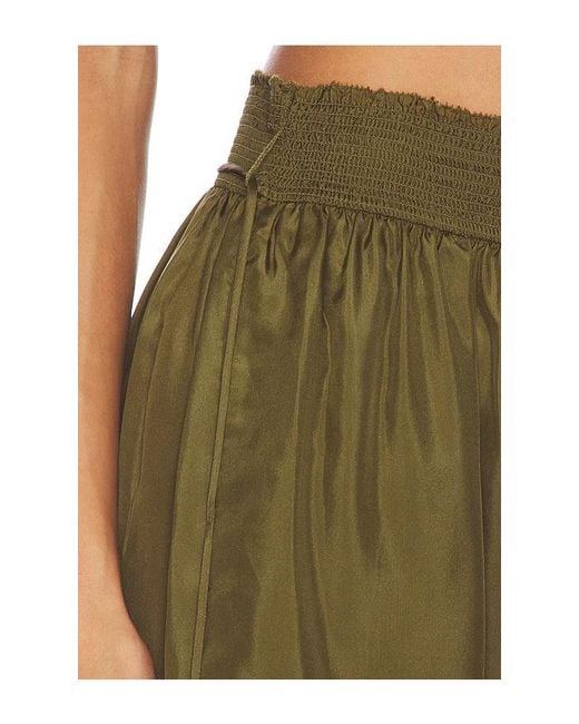 Zimmermann Green Mahon Harem Pant