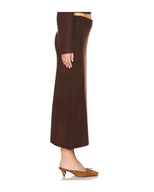 Astr Brown Sinsa Skirt