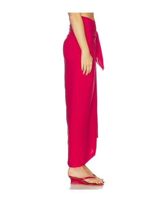 Juillet Pink Paiges Pareo Skirt