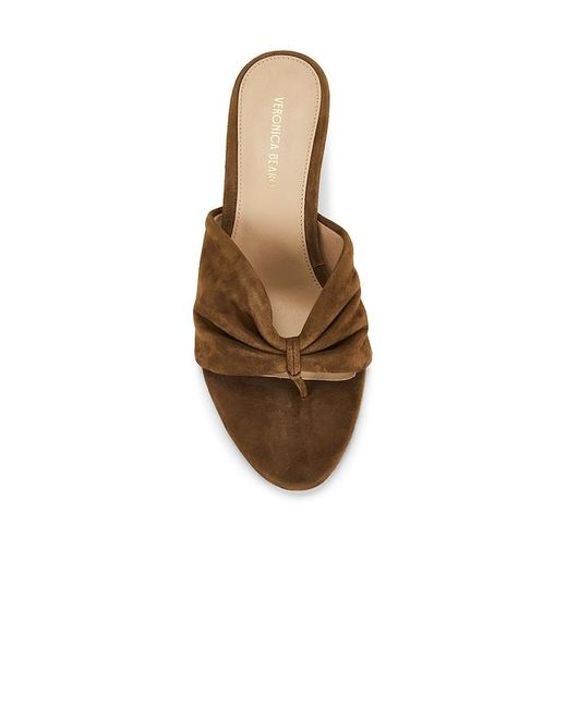 Veronica Beard Brown Tullia Sandal