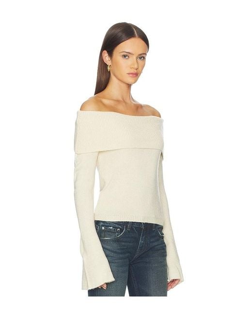 SNDY'S Natural X Revolve X Revolve Orlea Knit Top Sweater