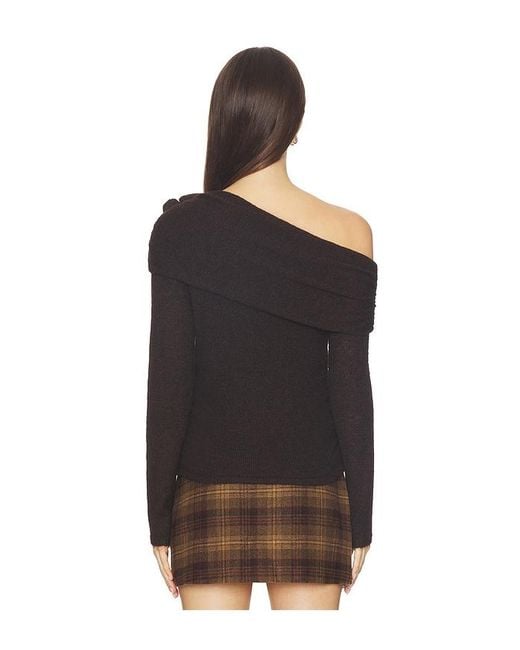 Astr Black Fenia Sweater