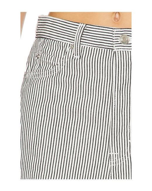 GRLFRND Gray Rey High Rise Wide Jeans