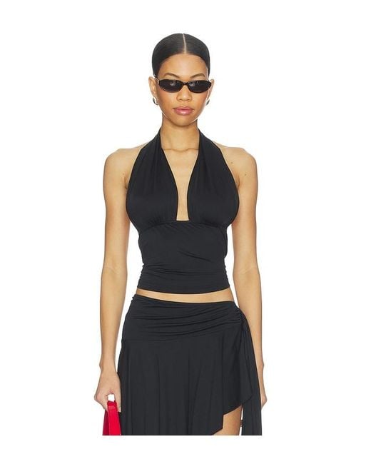 Lioness Black Safari Halter Top