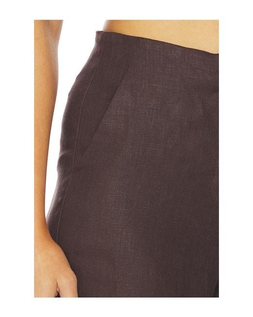 Faithfull The Brand Brown Lulea Pant