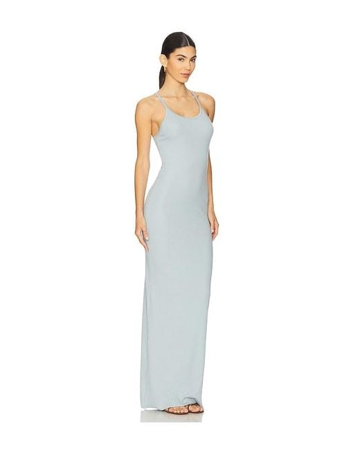 ÉTERNE White Tank Maxi Dress