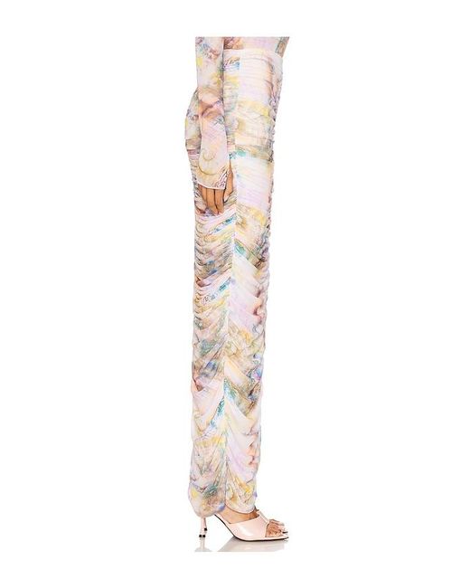 AFRM White Josie Skirt