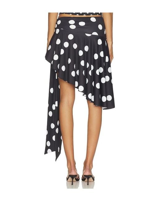 Lioness Black Safari Midi Skirt