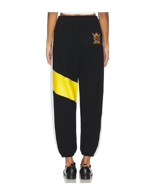 Polo Ralph Lauren Black X Revolve Graphic Fleece Jogger Sweatpant