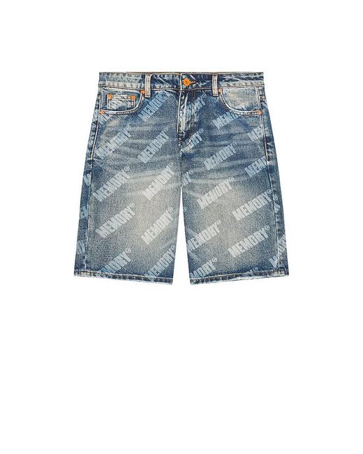 Memory Lane Shorts Repeat in Blue für Herren