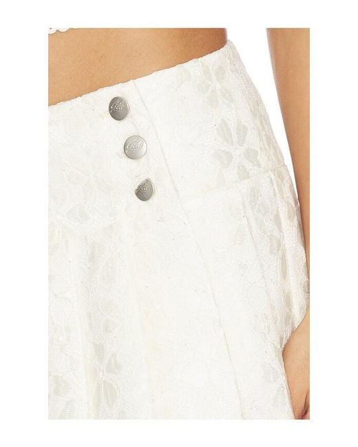 I.AM.GIA White Remini Lace Skort