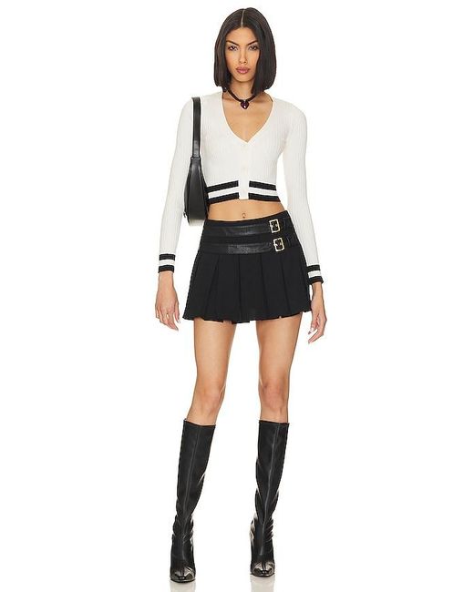 Amanda Uprichard Black Sanders Skort