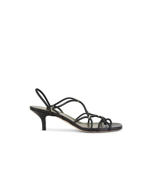 MARIA LUCA Black Iside Sandal
