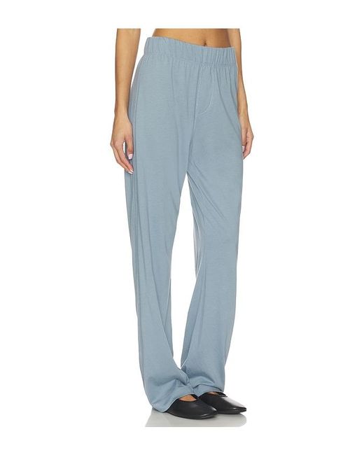 ÉTERNE Blue Butter Rib Lounge Pant