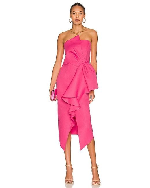 Vestido reception Elliatt de color Pink