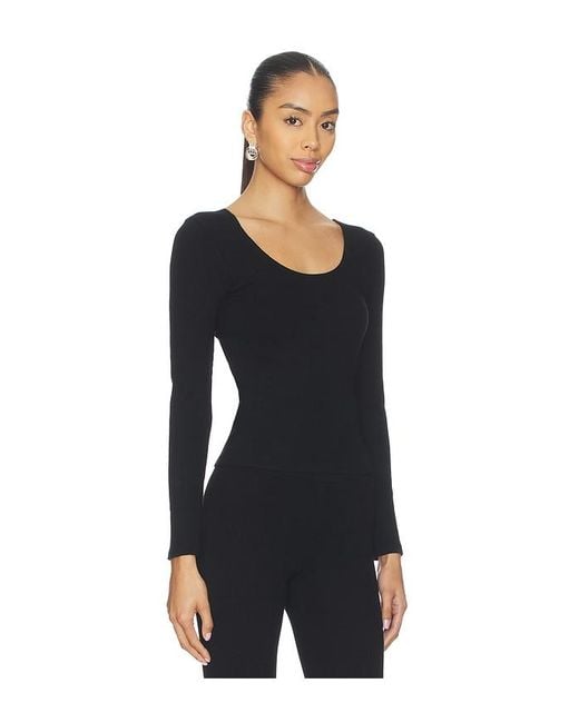 Manga Larga En Color Negro Talla (También En S, Xs) DONNI. de color Black