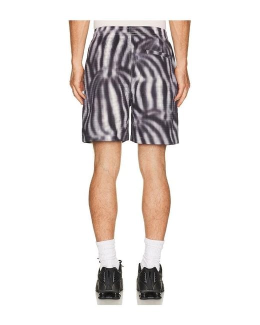Pleasures Gray Marble Active Shorts for men