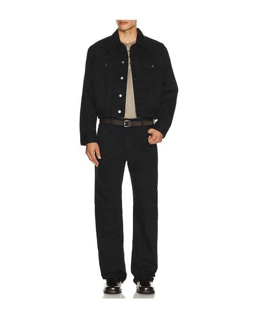 Fear Of God Black Denim 5-Pocket Jeans for men