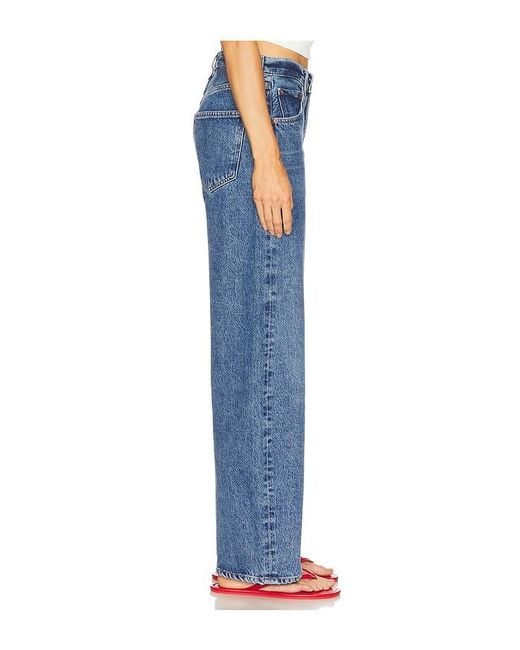 Agolde Blue Low Curve Jeans