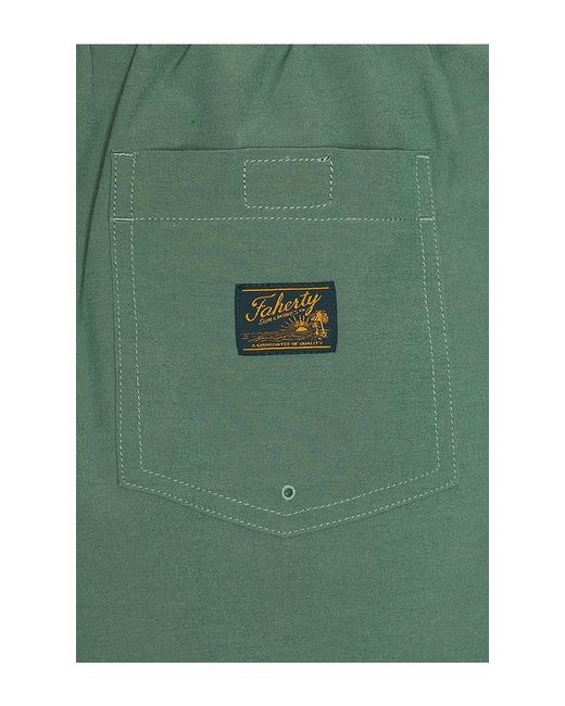 Faherty Brand Green All Day 6 Swimtrunks for men