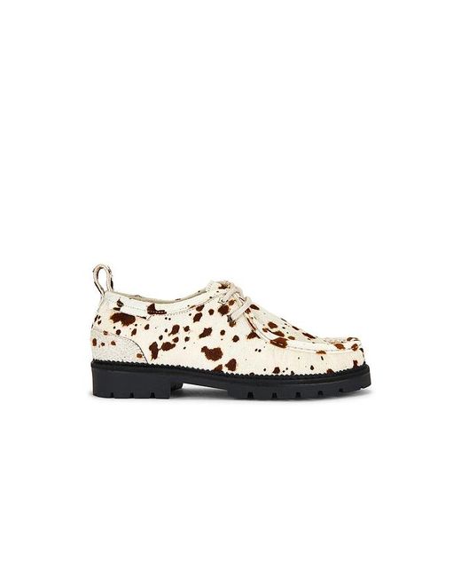 Duke & Dexter White Moby Cow Boot for men