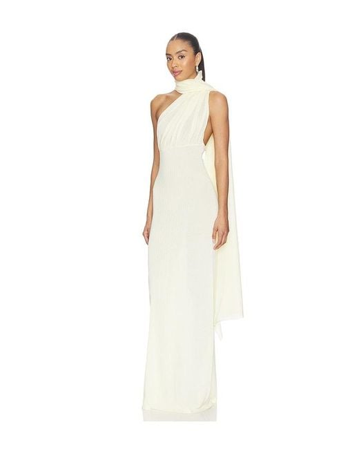 AYA MUSE White Thea Maxi Dress
