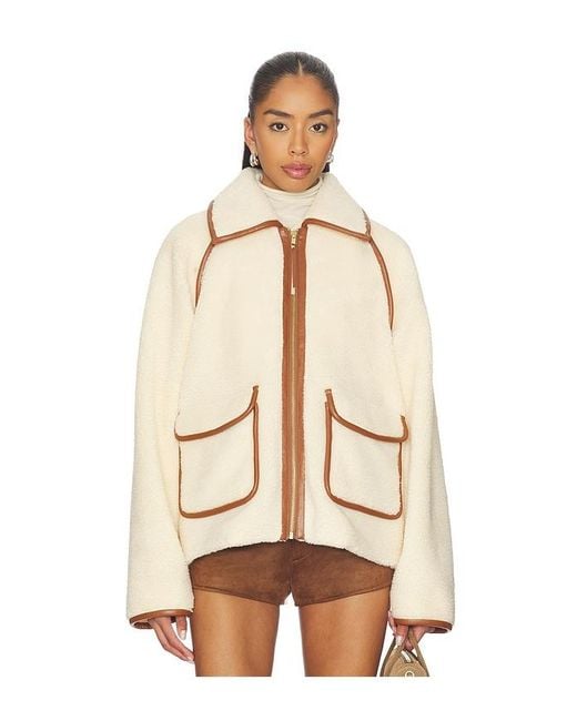 Lovers + Friends Natural Hailey Jacket