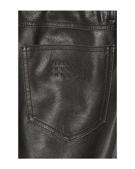 MM6 by Maison Margiela Black Pants 5 Pockets for men