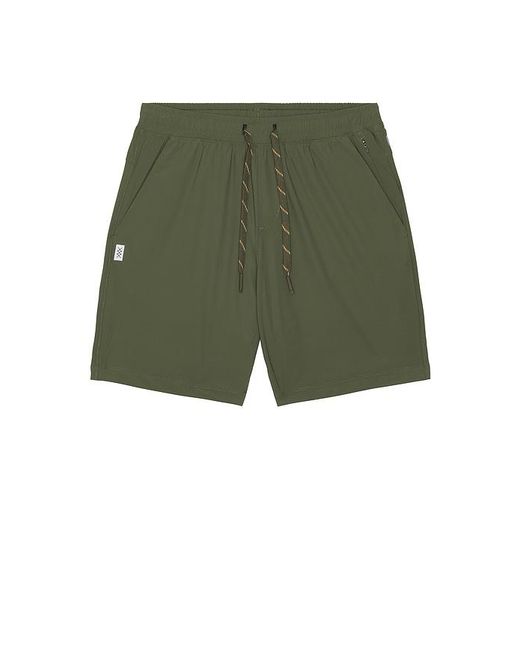 Rhone Green 7 Pursuit Short for men