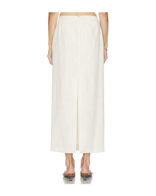 RUE SOPHIE White Elira Skirt