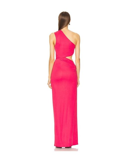 Michael Costello Pink X Revolve Decker Maxi Dress