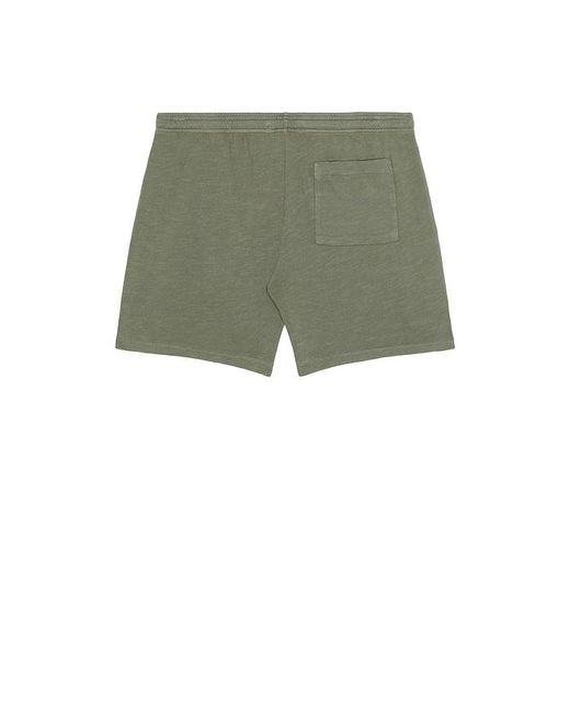 Onia Green Slub Terry Shorts for men