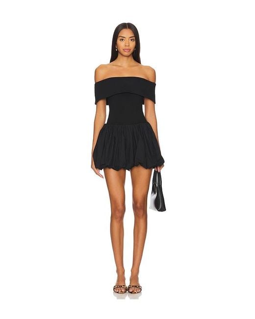 MAJORELLE Kristen Mini Dress in Black Lyst UK