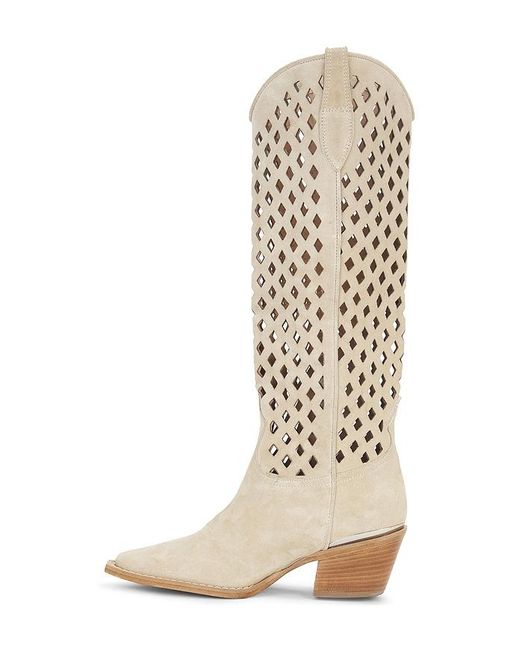 Free People White Diamonds Are Forever Cowboy Boot