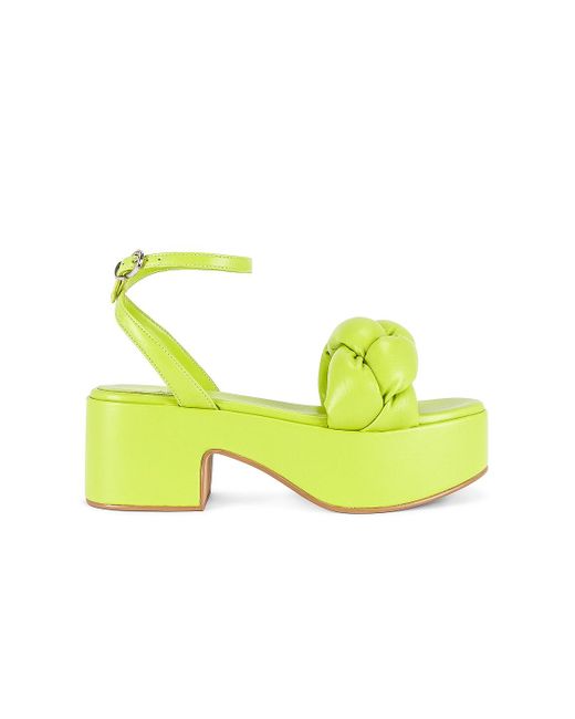 Jeffrey Campbell Braided Platform Sandal in Green Lyst