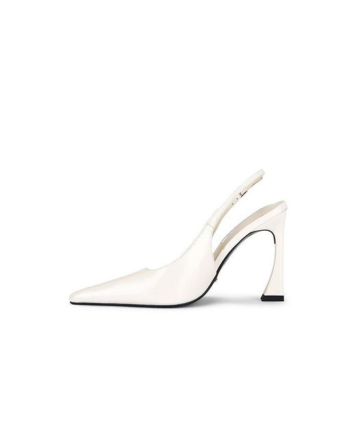 Tony Bianco White Sassy Slingback Pump