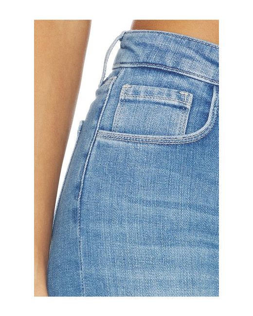 L'Agence Blue Selma Sleek Baby Boot Jeans