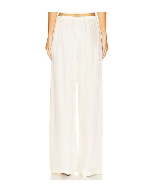 Enza Costa White Fluid Pant