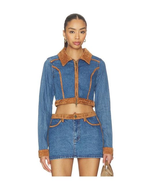 Show Me Your Mumu Blue Dawson Jacket