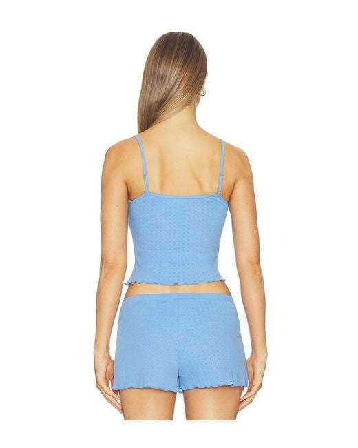 WellBeing + BeingWell Blue Kenny Tank