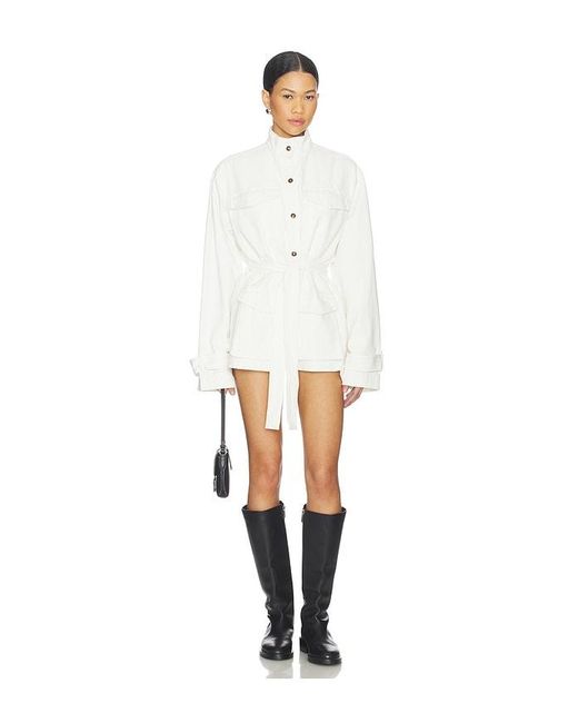 Lioness White Sweetness Overshirt