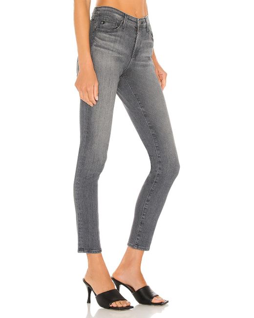 AG Jeans Legging Ankle Jean in Gray - Lyst