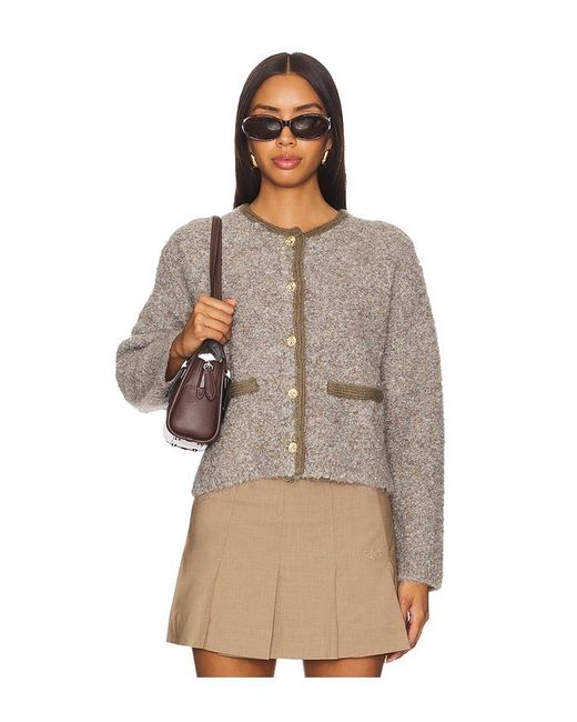 PULL MAYFAIR en Grey Line & Dot en coloris Brown