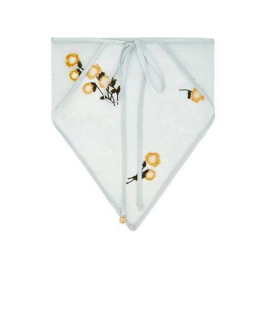 Lelet Blue Isla Embroidered Bandana