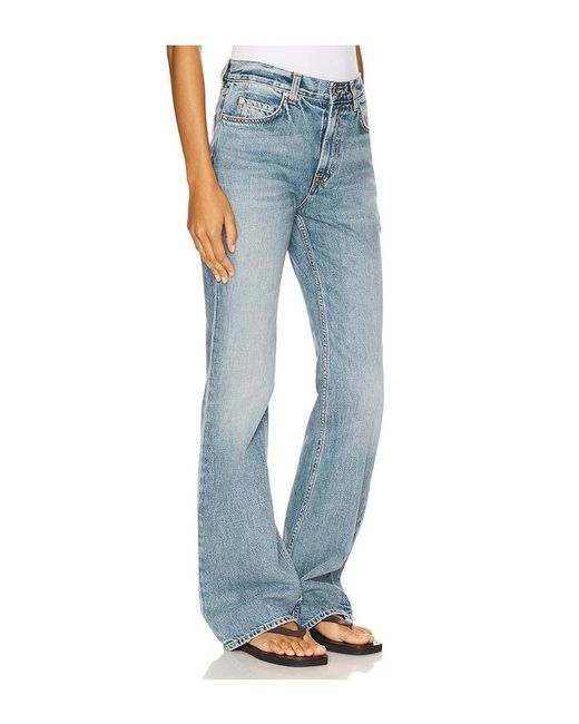 GRLFRND Blue Danie Mid Rise Chill Boot