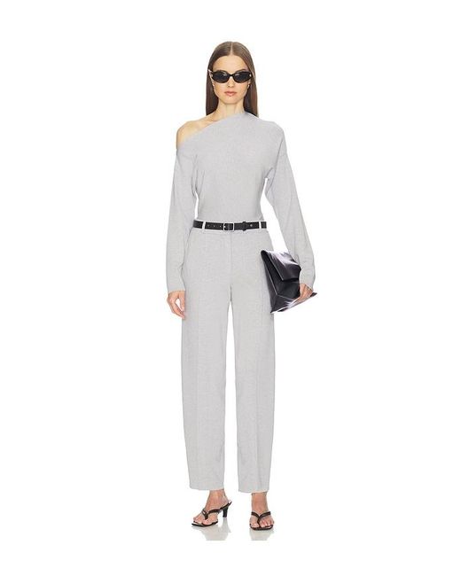 SRG White Lesly Off Shoulder Knit Top