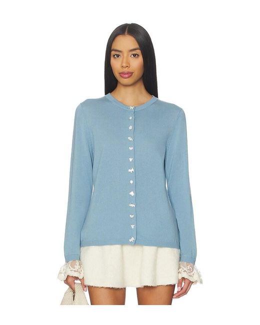 Sea Blue Diane Knit Cardigan
