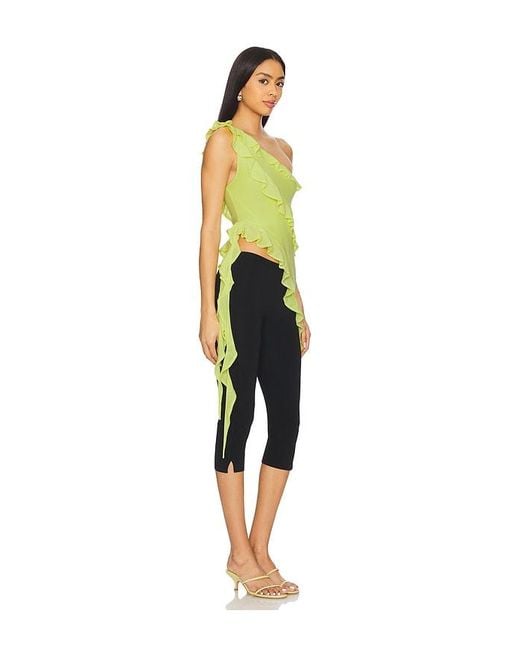 AFRM Yellow Vivica Top